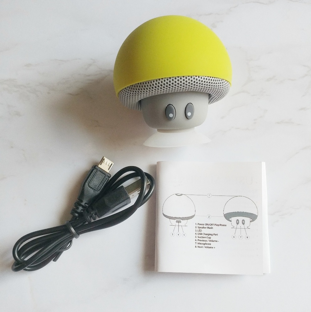 5/$15 Mushboom Mini Mushroom Bluetooth Speaker - Picture 6 of 7